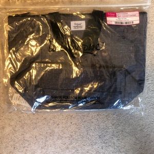 Thirty One Thermal Tote in Charcoal Crosshatch